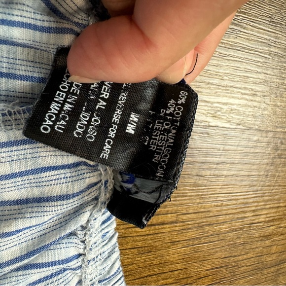 Vtg Y2K Florida Gators Boxer Shorts Sz S/M Blue White Stripe Plaid - Picture 9 of 9